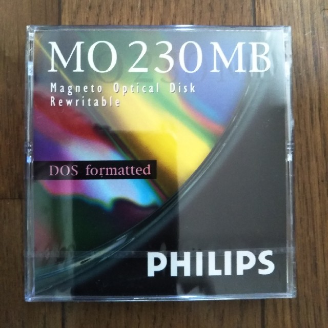 MO  230MB    PHILIPS　2枚 スマホ/家電/カメラのPC/タブレット(PC周辺機器)の商品写真