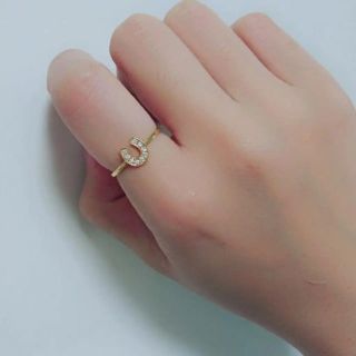 ete - ete K18 ホースシュー リングの通販 by nataro'shop|エテなら