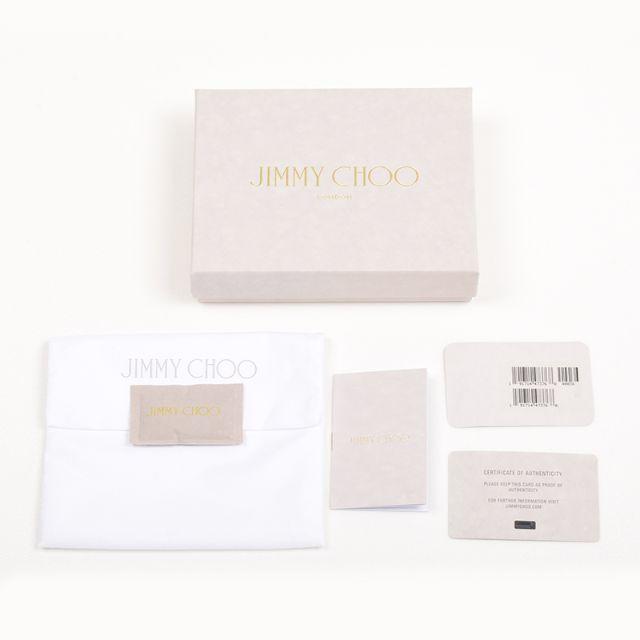 JIMMY CHOO(ジミーチュウ)のJIMMY CHOO ジミーチュウ NEMO EMG 三つ折り財布  レディースのファッション小物(財布)の商品写真