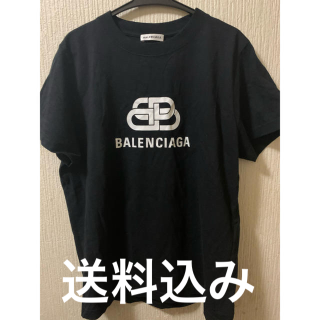 バレンシアガ　Tシャツ　黒