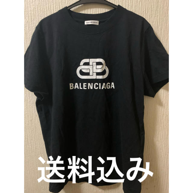 新品BALENCIAGA 612964 TIV54 7560レディース Tシャツ