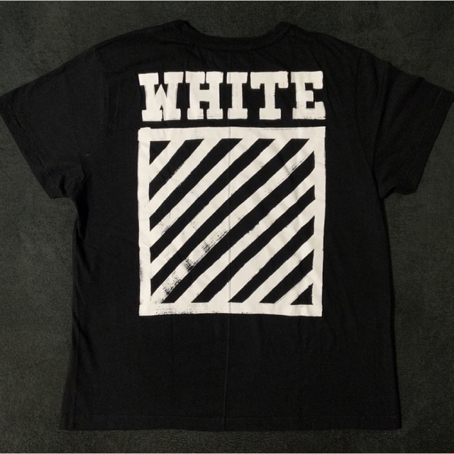 【確実本物】off-white Tシャツ Lサイズ オフホワイト dunk