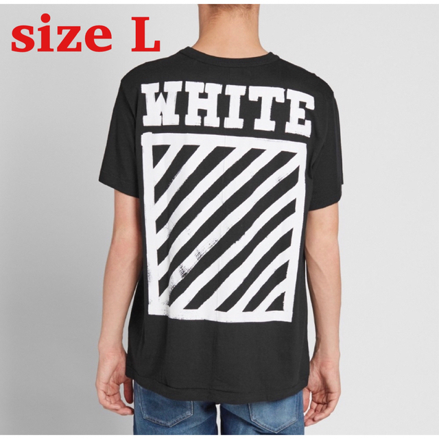 off-white Tシャツ　L