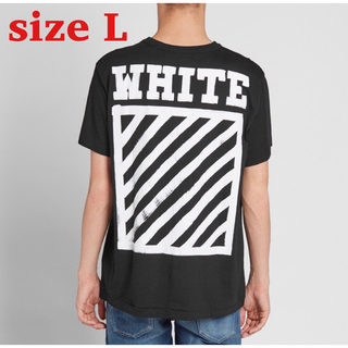 【確実本物】off-white Tシャツ Lサイズ オフホワイト dunk