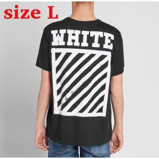 オフホワイト(OFF-WHITE)の【確実本物】off-white Tシャツ Lサイズ オフホワイト dunk(Tシャツ/カットソー(半袖/袖なし))