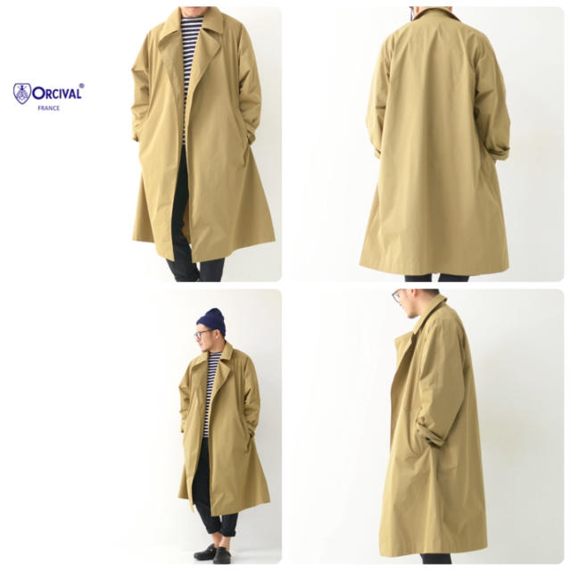 ORCIVALMODELORCIVAL M's MEMORY CLOTH COAT