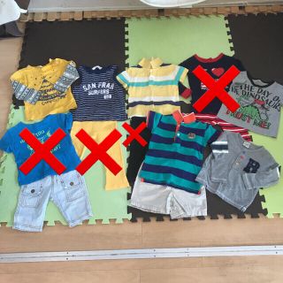 ベビーギャップ(babyGAP)の男の子まとめ売り8点☆90-100(Tシャツ/カットソー)