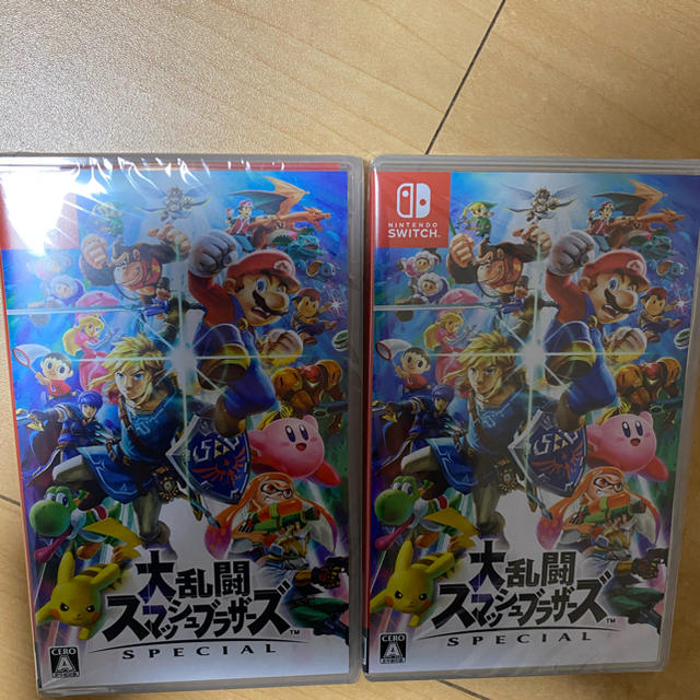 新品　未開封　大乱闘スマッシュブラザーズ　SPECIAL 2本　Switchゲームソフト/ゲーム機本体