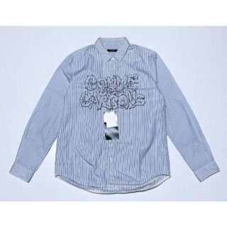 アンダーカバー(UNDERCOVER)の☆アンダーカバー　DSMG　限定　ストライプ　裏縮絨　シャツ　2(シャツ)