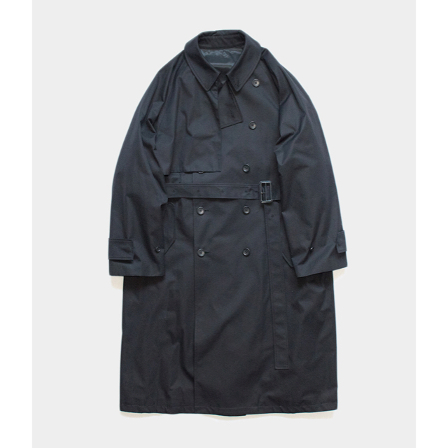 COMOLI(コモリ)のstein  Lay Oversized Overlap Coat メンズのジャケット/アウター(トレンチコート)の商品写真