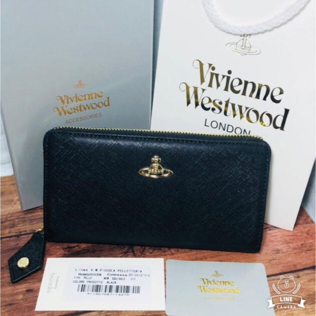 【未使用】Vivienne Westwood 長財布 ラウンドファスナー