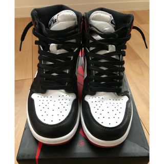 ナイキ(NIKE)のNIKE AIR JORDAN 1 RETRO HIGH OG ツマ黒27cm(スニーカー)