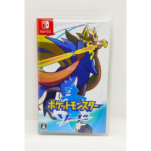 ポケモン(ポケモン)の美品●動作確認済み●ポケットモンスター ソード Switch エンタメ/ホビーのゲームソフト/ゲーム機本体(家庭用ゲームソフト)の商品写真