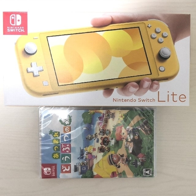 Nintendo Switch Lite イエロー　どうぶつの森　スイッチ