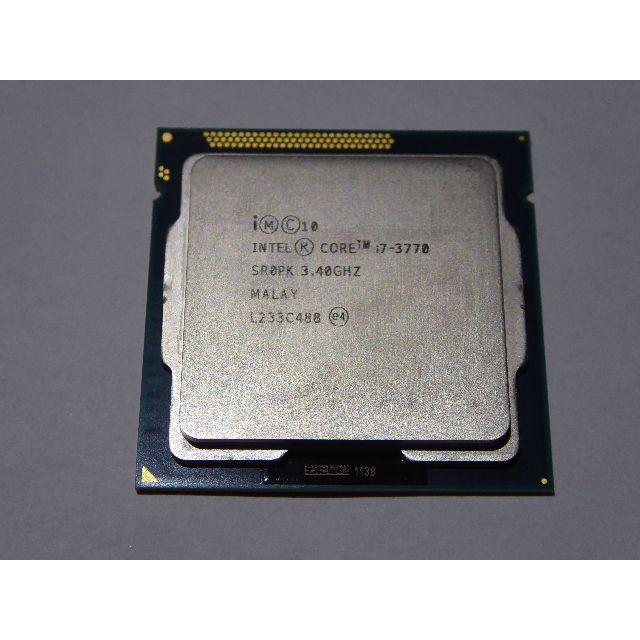 PCパーツintel core i7-3770 IvyBridge LGA1155