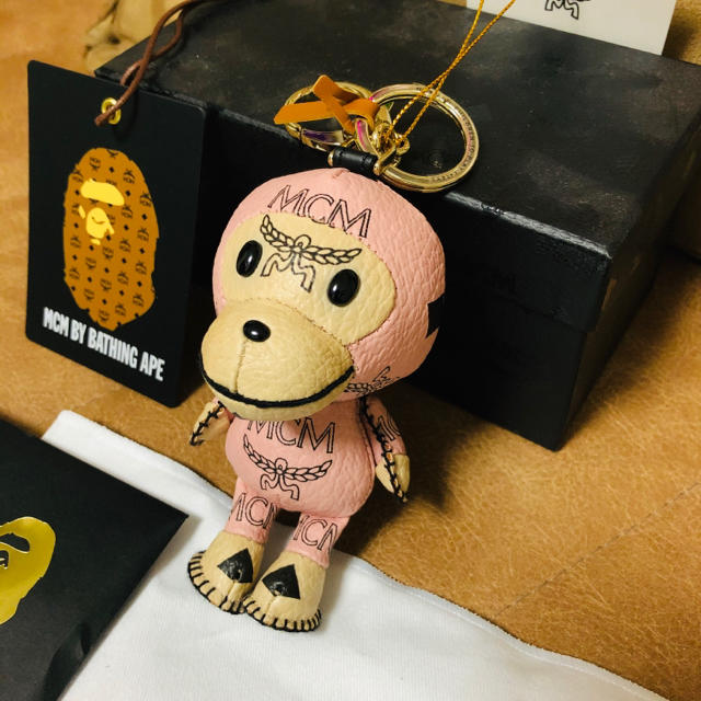 アウター ジャケット 希少新品未使用A BATHING APE×MCM MILO