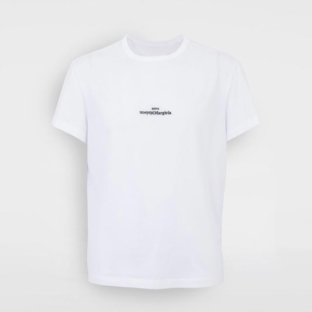 【新品未使用・4/11まで】Maison Margiela 変形ロゴTシャツメンズ