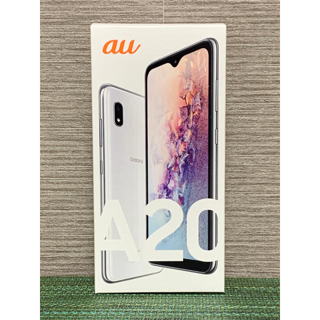 GALAXY A20 / White / simロック解除済み - スマートフォン本体