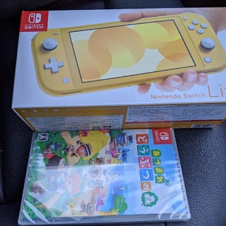 ニンテンドースイッチ(Nintendo Switch)のNintendo Switch Lite イエロー どうぶつの森 ソフト(家庭用ゲームソフト)