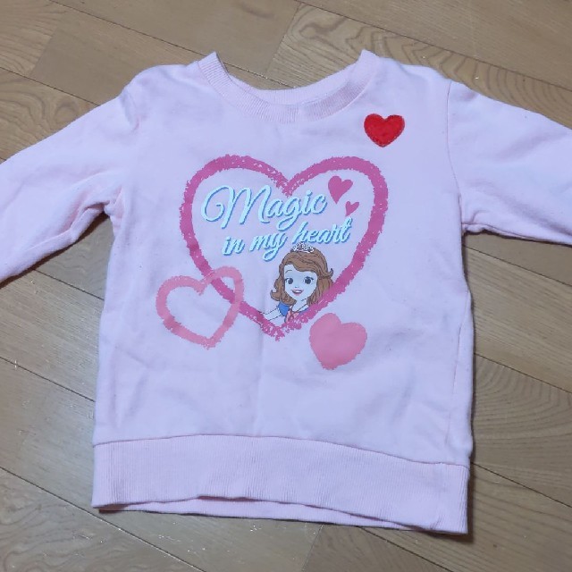 ベルメゾン(ベルメゾン)のプリンセスソフィアトレーナー キッズ/ベビー/マタニティのキッズ服女の子用(90cm~)(その他)の商品写真