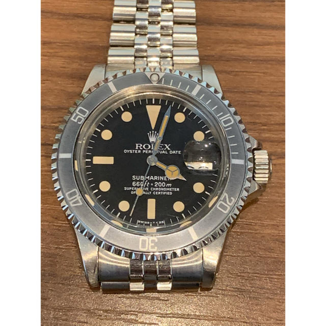 ROLEX 1680 5513 5512 1665 ゴーストベゼル 純正品 - 腕時計(アナログ)