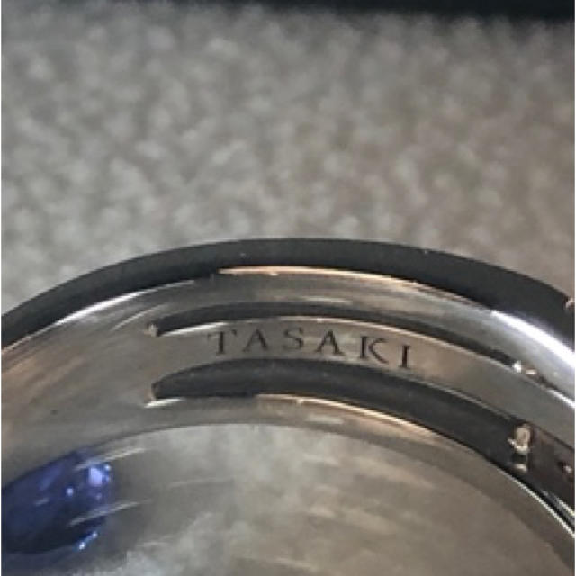 値下げ中 TASAKI ☆K18WG ダイヤモンド・エタニティ3連風デザインリング