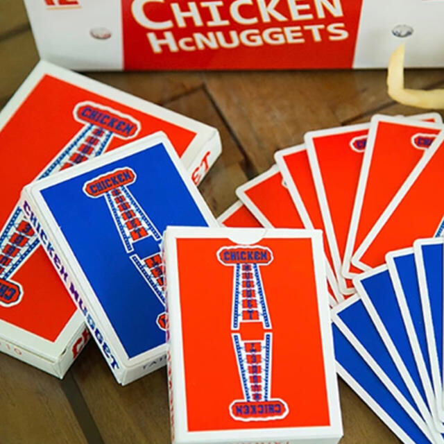 Chicken Nugget Playing Cards 2個set エンタメ/ホビーのテーブルゲーム/ホビー(トランプ/UNO)の商品写真