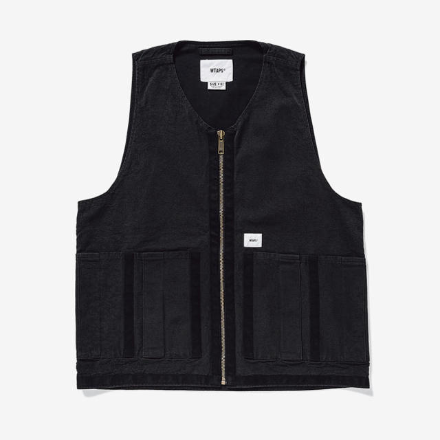 BLACK M 20SS WTAPS RACK / VEST. COTTON | www.innoveering.net
