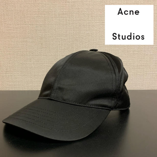 ACNE(アクネ)のAcne studios cap black メンズの帽子(キャップ)の商品写真