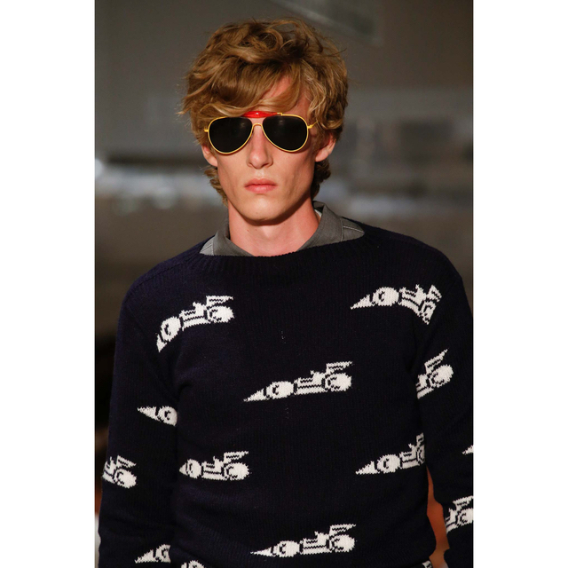 PRADA - 2015.SS□PRADA/プラダ サマーニット・セーター レーシング/F1