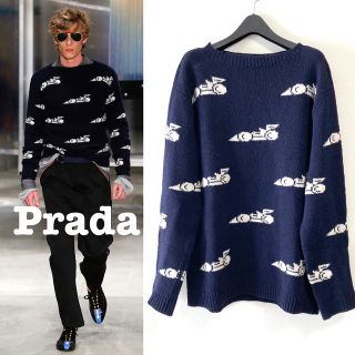 2015.SS■PRADA/プラダ サマーニット・セーター レーシング/F1