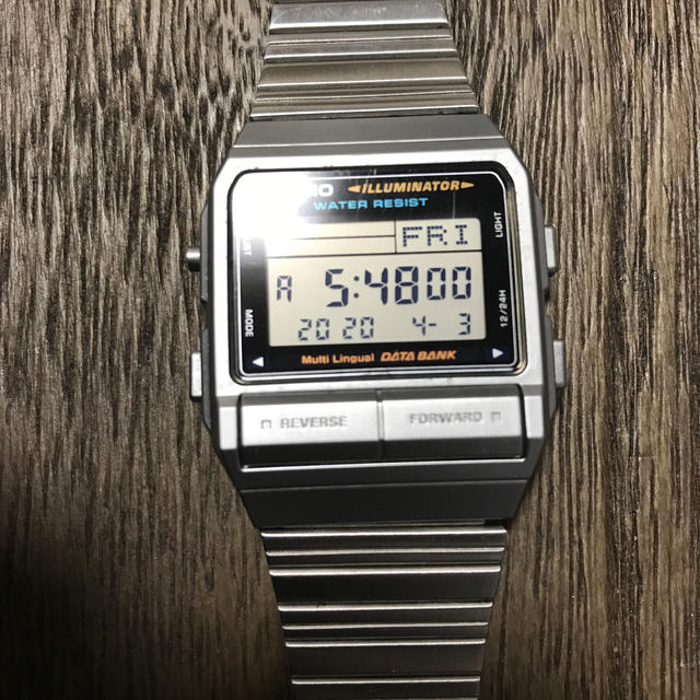 CASIO - カシオ データバンク DB-380 シルバーの通販 by m+'s CASIO - カシオ データバンク DB-380 シルバーの通販 by m+'s