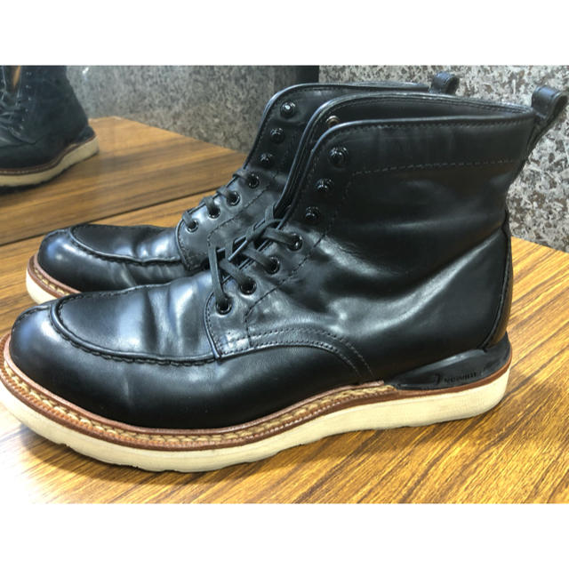 11aw visvim ARMIGER BOOTS FOLK BLACK M10