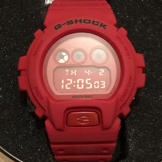 ジーショック(G-SHOCK)の新品　G-SHOCKレアモデ35周年記念スペシャルモデル RED OUT(腕時計(デジタル))