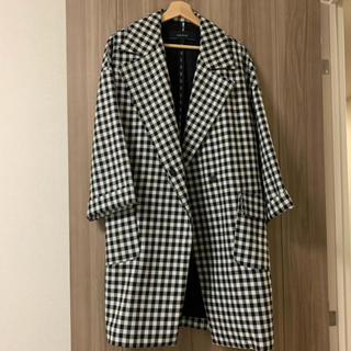 ザラ(ZARA)のZARAギンガムチェックコート(スプリングコート)