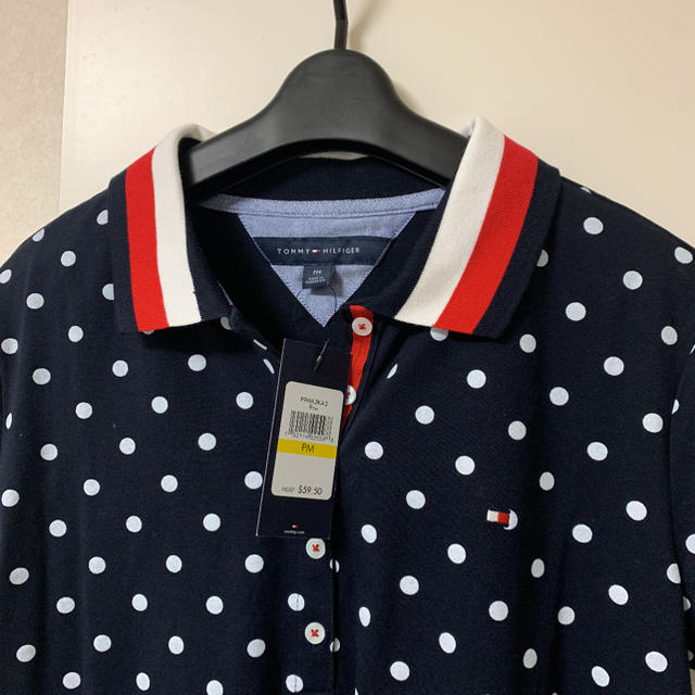 TOMMY HILFIGER(トミーヒルフィガー)のトミーヒルフィガー ポロシャツワンピース 新品未使用 レディースのワンピース(ひざ丈ワンピース)の商品写真