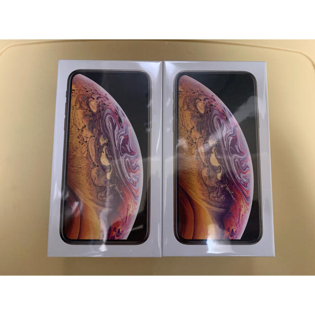 人気新品 iPhone 新品未開封 - Apple XS SIMフリー GOLD 256GB