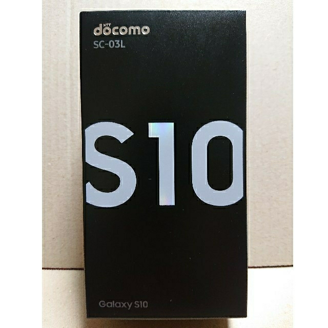 GALAXY S10 SC-03L Prism White 新品 SIMフリー