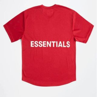 フィアオブゴッド(FEAR OF GOD)の【中古】Essentials Red Mesh T  メッシュ　(Tシャツ/カットソー(七分/長袖))