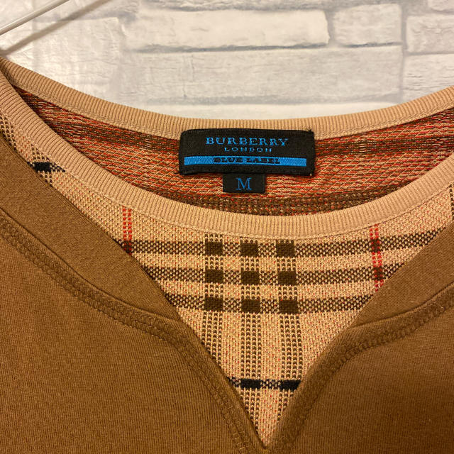 BURBERRY(バーバリー)のバーバリー　ロンT  刺繍ロゴ メンズのトップス(Tシャツ/カットソー(七分/長袖))の商品写真