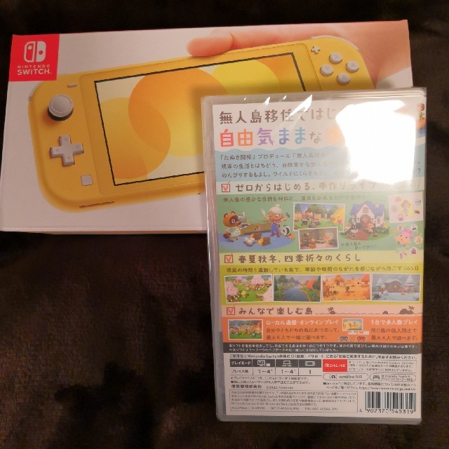 switchNintendo Switch  Lite　どうぶつの森セット