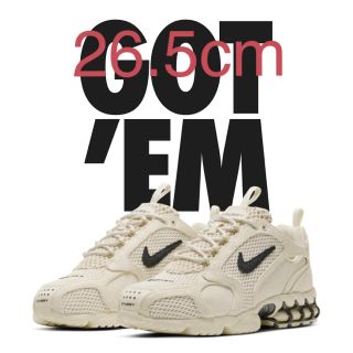 ナイキ(NIKE)のNIKE ナイキ×ステューシー エアズームスピリドンケージ2(スニーカー)