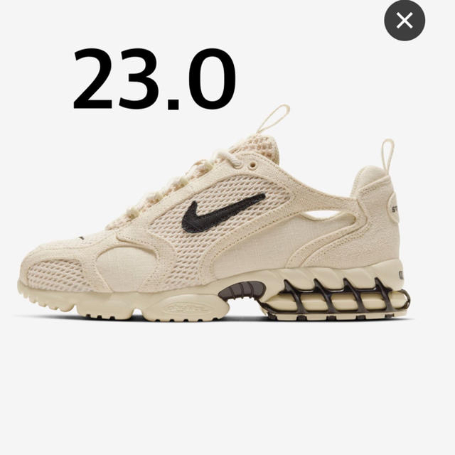 NIKE(ナイキ)の23.0NIKE AIR ZOOM SPIRIDON CAGE 2 STUSSY メンズの靴/シューズ(スニーカー)の商品写真