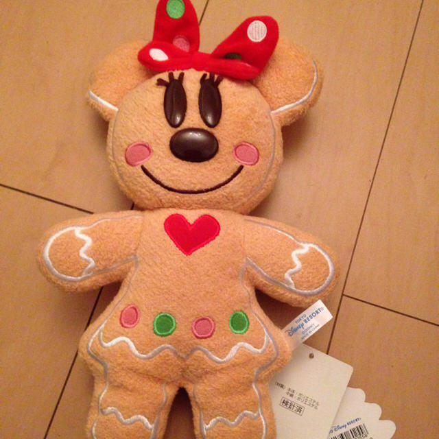 Disney(ディズニー)のクリスマスクッキーミニー キッズ/ベビー/マタニティのおもちゃ(ぬいぐるみ/人形)の商品写真