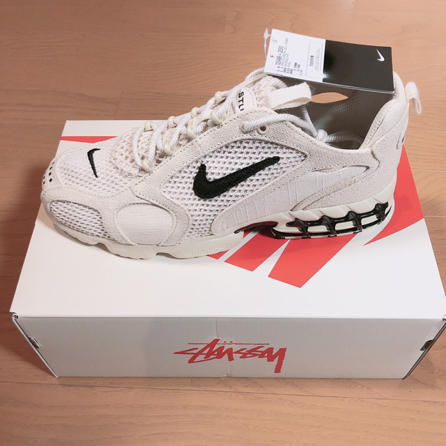 靴/シューズStussy x Nike Air Zoom Spiridon Cage 2