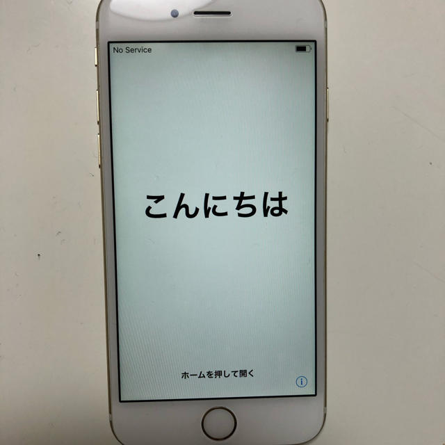 iPhone(アイフォーン)のiPhone6 ゴールド 64GB ソフトバンク　ジャンク品　中古　本体 スマホ/家電/カメラのスマートフォン/携帯電話(スマートフォン本体)の商品写真