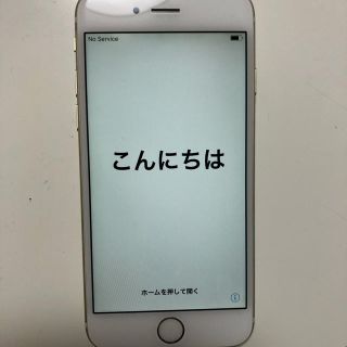 アイフォーン(iPhone)のiPhone6 ゴールド 64GB ソフトバンク　ジャンク品　中古　本体(スマートフォン本体)