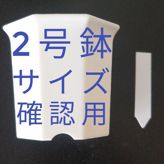 ◎100枚◎ 小 選べるカラー ラインラベル 園芸ラベル ハンドメイドのフラワー/ガーデン(プランター)の商品写真