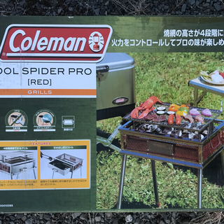 コールマン(Coleman)のコールマン コンロ クールスパイダープロ レッド 2000010395(調理器具)