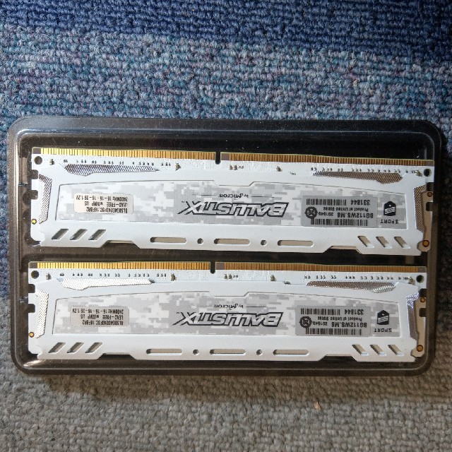 8GB×2  DDR4-2400MHz  BALLISTIX 【メモリ】